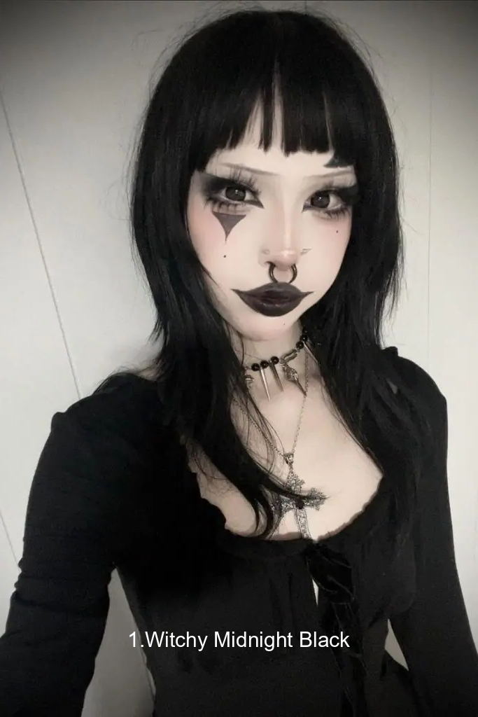 1.Witchy Midnight Black