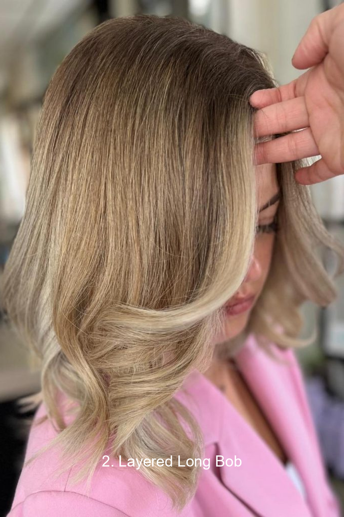 2. Layered Long Bob