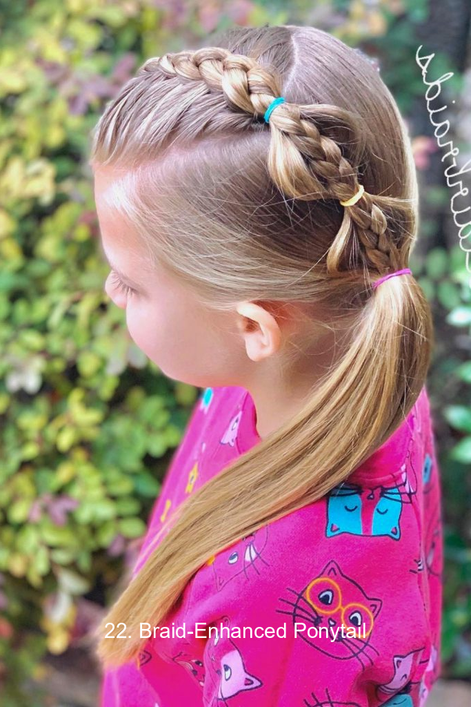 22. Braid Enhanced Ponytail 9251 22. Braid-Enhanced Ponytail