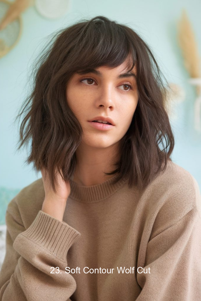 23. Soft Contour Wolf Cut 7767 23. Soft Contour Wolf Cut