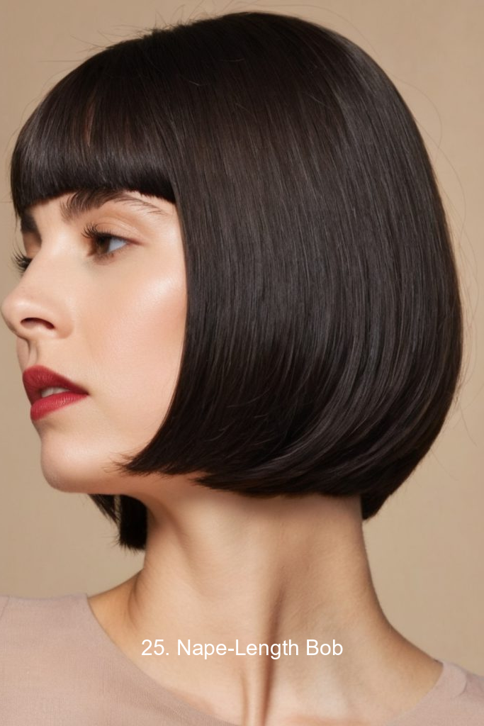 25. Nape Length Bob 4420 25. Nape-Length Bob
