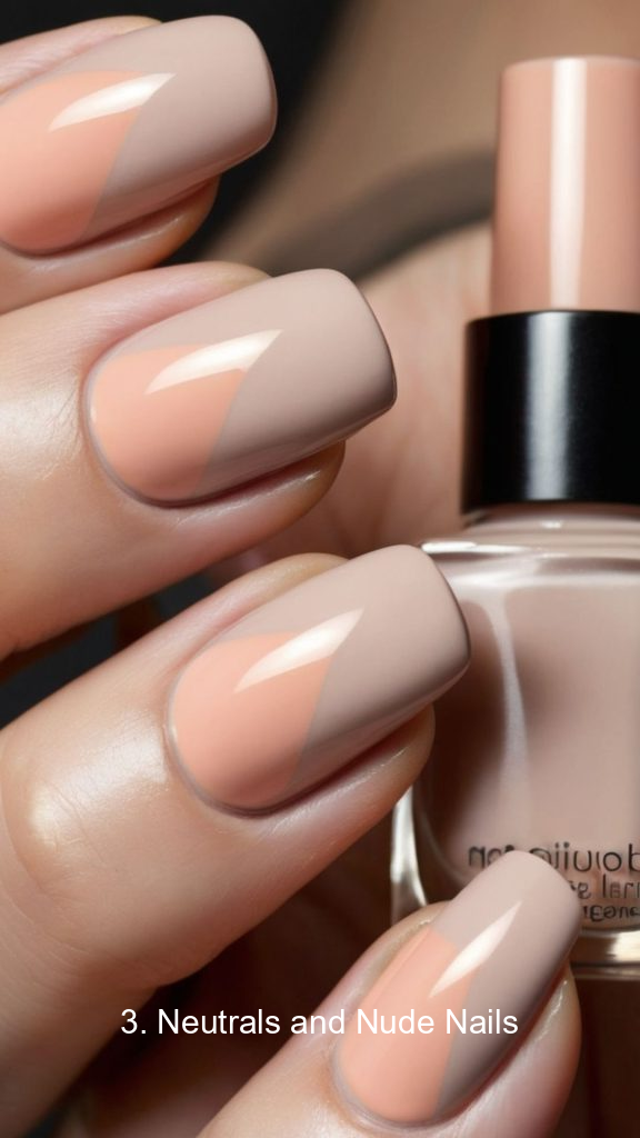 3. Neutrals and Nude Nails