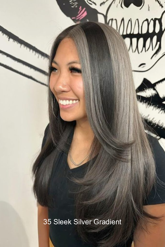 35 Sleek Silver Gradient 6109 35 Sleek Silver Gradient